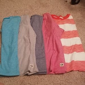 Lot of 5 crazy8 tee ,size 5t